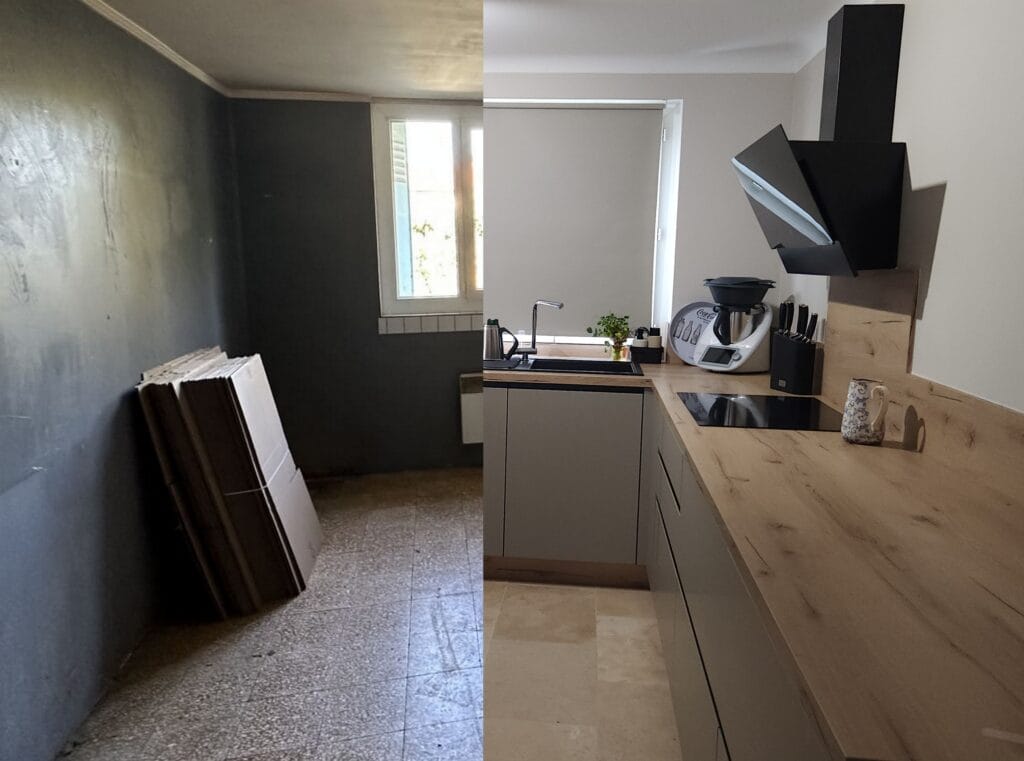 réalisationd'une cuisine sur mesure de l'idée à la réalisation